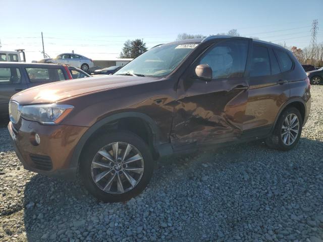 5UXWX9C38H0W70700 - 2017 BMW X3 XDRIVE28I BROWN photo 1