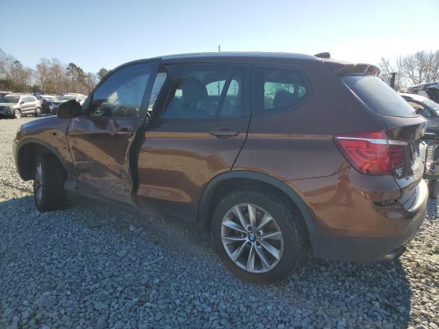 5UXWX9C38H0W70700 - 2017 BMW X3 XDRIVE28I BROWN photo 2