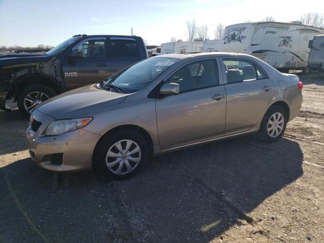 1NXBU4EE6AZ167431 - 2010 TOYOTA COROLLA BASE TAN photo 1