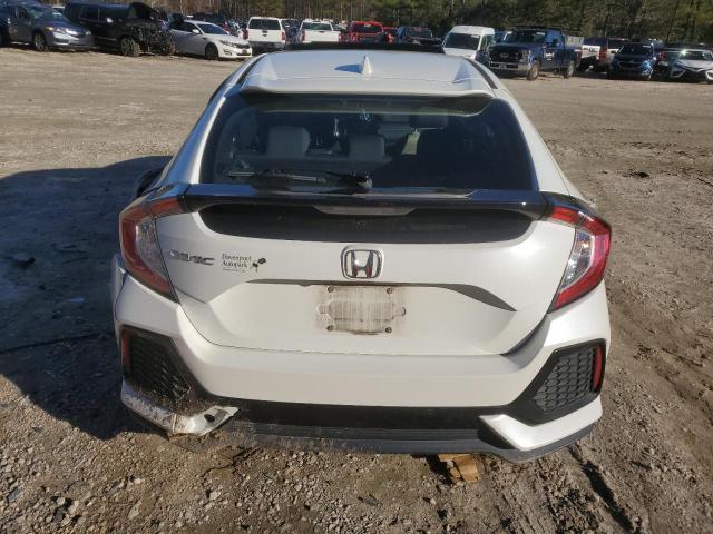 SHHFK7H54JU201303 - 2018 HONDA CIVIC EX WHITE photo 6