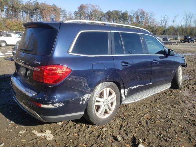 4JGDF6EE6GA634419 - 2016 MERCEDES-BENZ GL 450 4MATIC BLUE photo 3