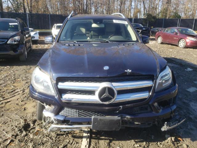 4JGDF6EE6GA634419 - 2016 MERCEDES-BENZ GL 450 4MATIC BLUE photo 5