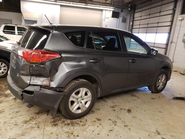 JTMBFREV7ED094586 - 2014 TOYOTA RAV4 LE GRAY photo 3