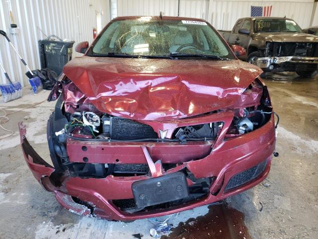 1G2ZA5E07A4129765 - 2010 PONTIAC G6 RED photo 5