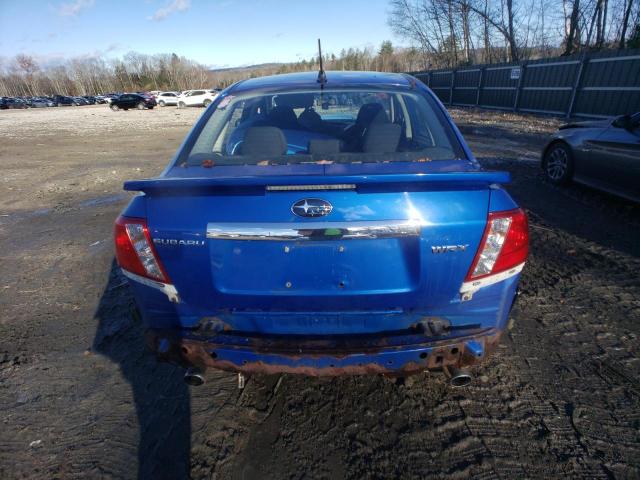 JF1GE75628H514294 - 2008 SUBARU IMPREZA WRX PREMIUM BLUE photo 6