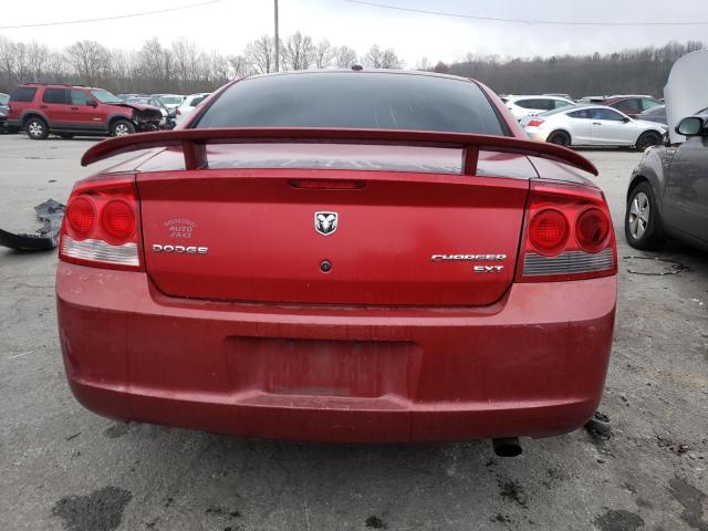 2B3CA3CV8AH181415 - 2010 DODGE CHARGER SXT RED photo 6