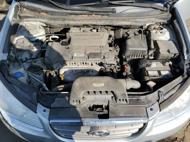 KMHDU46D49U593774 - 2009 HYUNDAI ELANTRA GLS SILVER photo 11