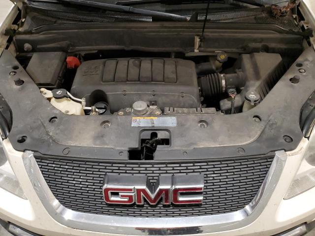 1GKKVRED0BJ375253 - 2011 GMC ACADIA SLT-1 WHITE photo 12