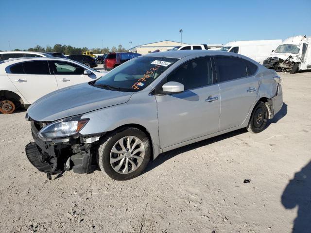 3N1AB7AP2JL652452 - 2018 NISSAN SENTRA S SILVER photo 1