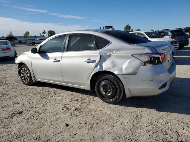 3N1AB7AP2JL652452 - 2018 NISSAN SENTRA S SILVER photo 2