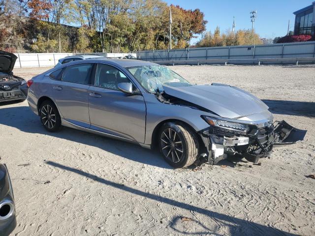 1HGCV1F56MA069154 - 2021 HONDA ACCORD EXL SILVER photo 4