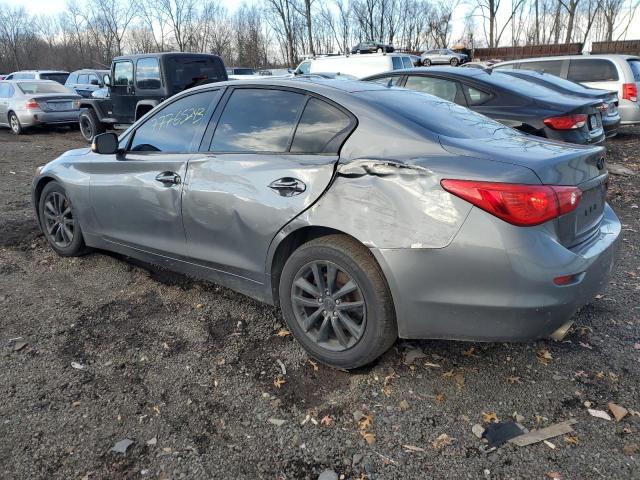 JN1BV7AR1FM400153 - 2015 INFINITI Q50 BASE SILVER photo 2