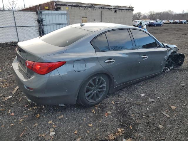 JN1BV7AR1FM400153 - 2015 INFINITI Q50 BASE SILVER photo 3