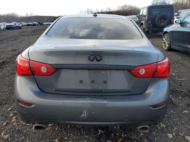 JN1BV7AR1FM400153 - 2015 INFINITI Q50 BASE SILVER photo 6