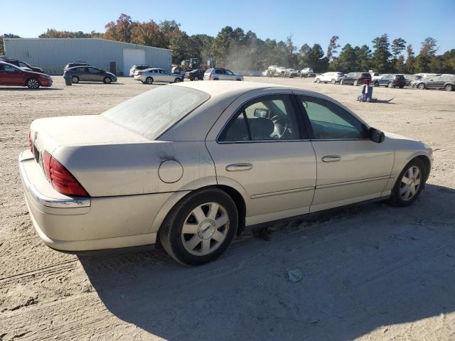 1LNHM86S62Y710888 - 2002 LINCOLN LS 奶油色 照片 3