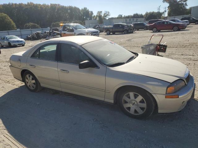 1LNHM86S62Y710888 - 2002 LINCOLN LS 奶油色 照片 4