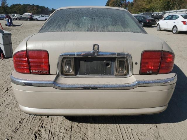 1LNHM86S62Y710888 - 2002 LINCOLN LS 奶油色 照片 6