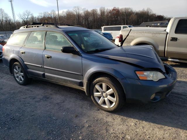 4S4BP61C567317039 - 2006 SUBARU LEGACY OUTBACK 2.5I BLUE photo 4