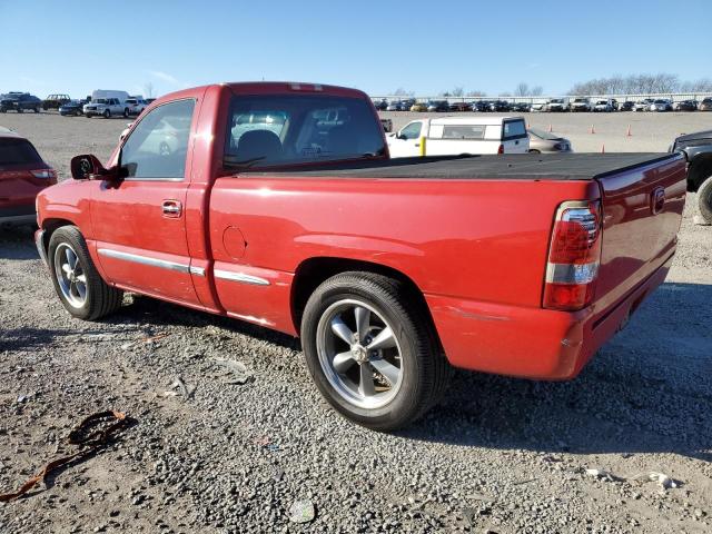 1GTEC14T91Z318316 - 2001 GMC NEW SIERRA C1500 RED photo 2