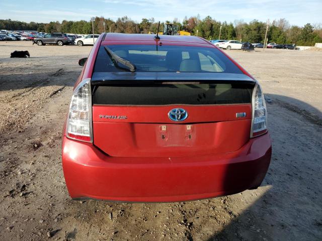 JTDKN3DU8B0285798 - 2011 TOYOTA PRIUS RED photo 6