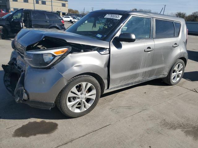 KNDJP3A57G7290492 - 2016 KIA SOUL + GRAY photo 1