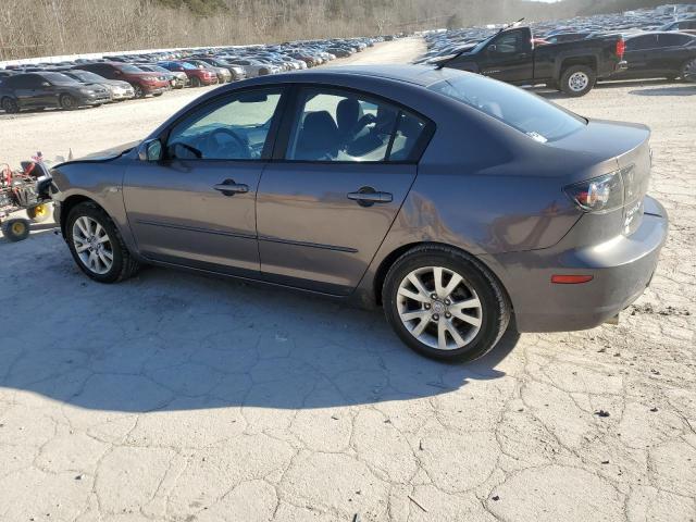 JM1BK32G081836962 - 2008 MAZDA 3 I GRAY photo 2