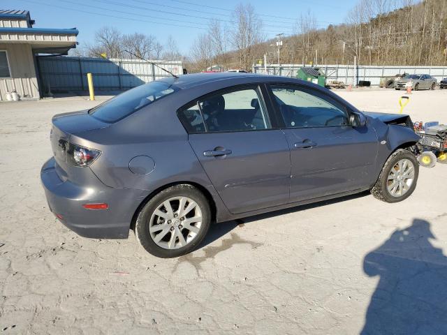 JM1BK32G081836962 - 2008 MAZDA 3 I GRAY photo 3