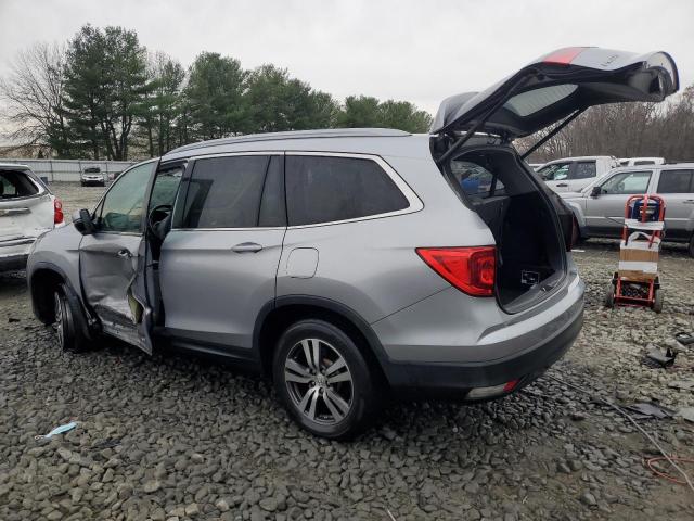 5FNYF6H8XHB008344 - 2017 HONDA PILOT EXL SILVER photo 2