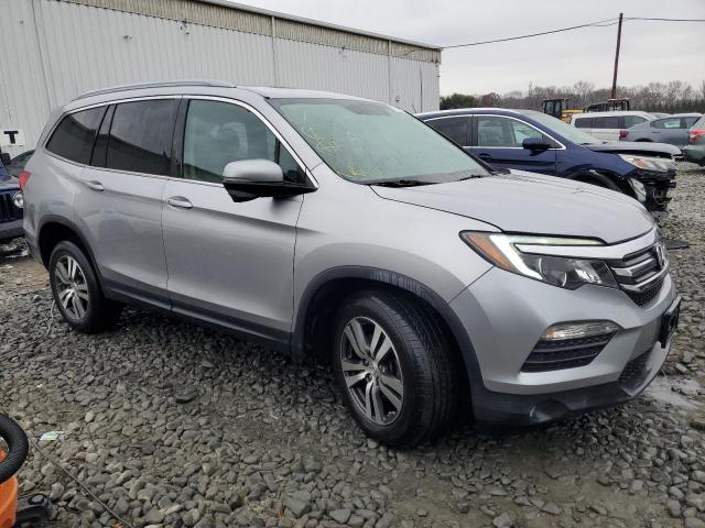 5FNYF6H8XHB008344 - 2017 HONDA PILOT EXL SILVER photo 4