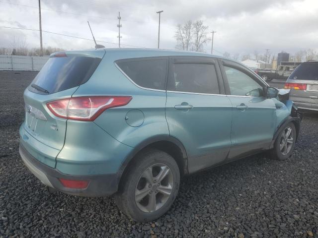 1FMCU9H95DUA07576 - 2013 FORD ESCAPE SEL TEAL photo 3