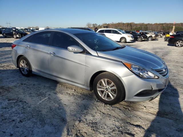 5NPEB4AC5EH899089 - 2014 HYUNDAI SONATA GLS SILVER photo 4