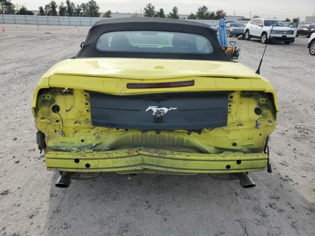 1FATP8UH4M5116579 - 2021 FORD MUSTANG YELLOW photo 6