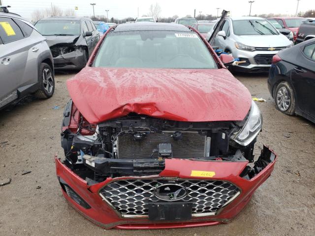 5NPE34AF6KH779160 - 2019 HYUNDAI SONATA LIMITED RED photo 5