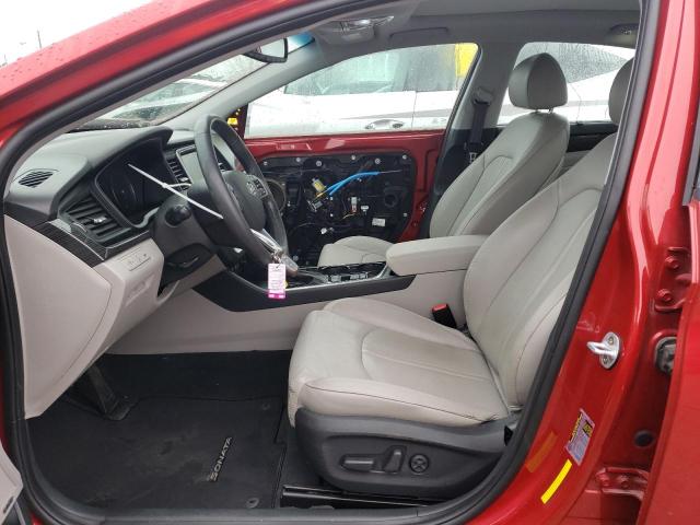 5NPE34AF6KH779160 - 2019 HYUNDAI SONATA LIMITED RED photo 7