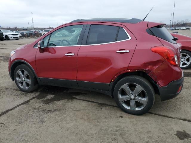 KL4CJASB6EB659592 - 2014 BUICK ENCORE RED photo 2