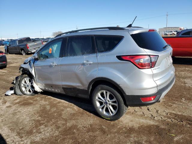 1FMCU9GD0JUB12656 - 2018 FORD ESCAPE SE SILVER photo 2