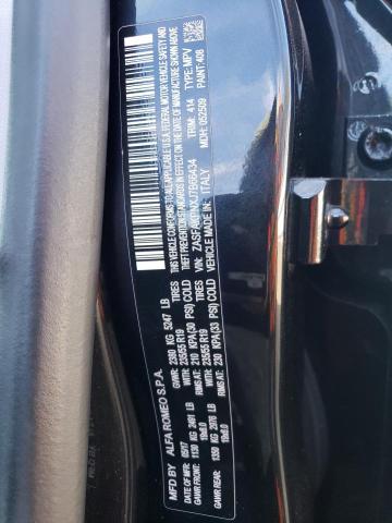 ZASFAKPNXJ7B66434 - 2018 ALFA ROMEO STELVIO SPORT შავი ფოტო 13