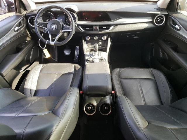 ZASFAKPNXJ7B66434 - 2018 ALFA ROMEO STELVIO SPORT შავი ფოტო 8