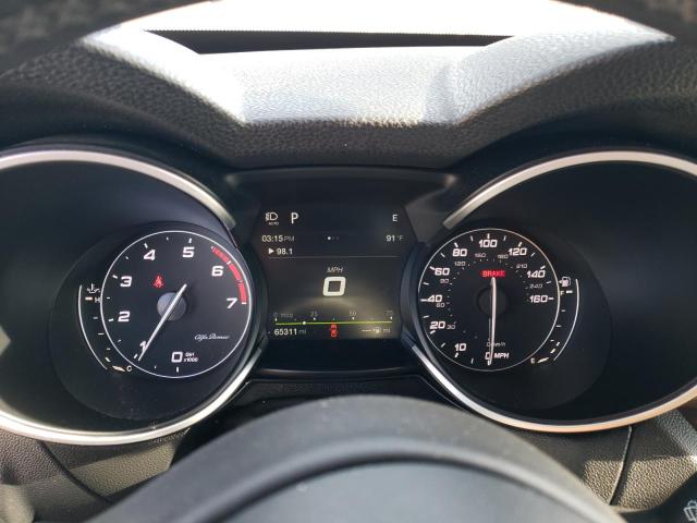 ZASFAKPNXJ7B66434 - 2018 ALFA ROMEO STELVIO SPORT შავი ფოტო 9