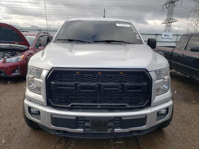 1FTEW1EF6GFC97659 - 2016 FORD F150 SUPERCREW SILVER photo 5