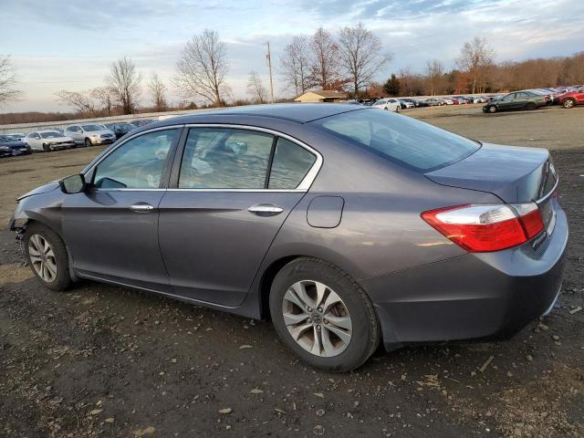 1HGCR2F30EA029999 - 2014 HONDA ACCORD LX GRAY photo 2