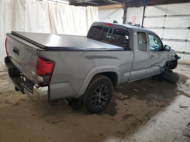 3TYSZ5AN2MT035197 - 2021 TOYOTA TACOMA ACCESS CAB GRAY photo 3