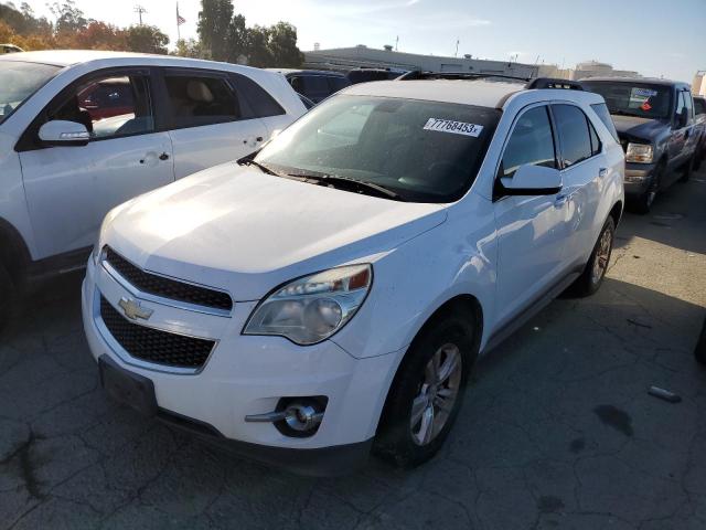 2CNFLNEC7B6316552 - 2011 CHEVROLET EQUINOX LT WHITE photo 1