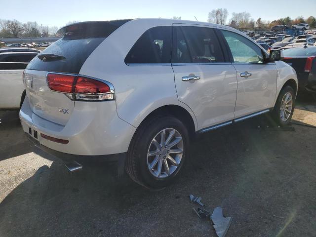 2LMDJ6JK8BBJ14024 - 2011 LINCOLN MKX WHITE photo 3