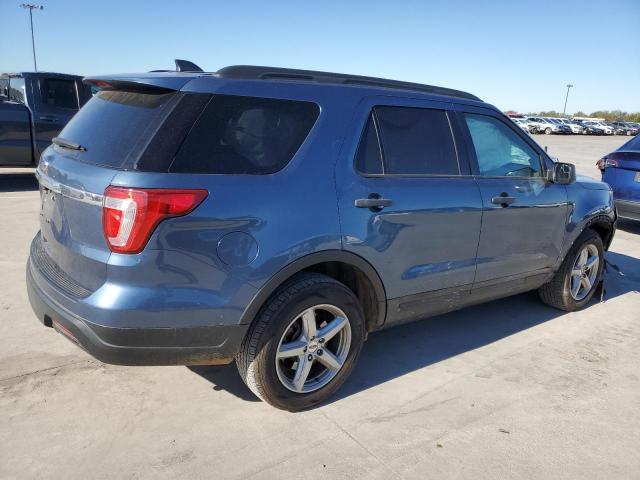 1FM5K7B85JGC70292 - 2018 FORD EXPLORER BLUE photo 3