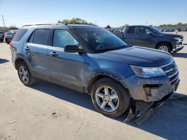 1FM5K7B85JGC70292 - 2018 FORD EXPLORER BLUE photo 4