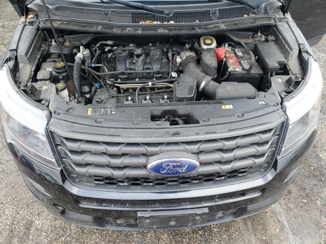 1FM5K8AR5JGB12745 - 2018 FORD EXPLORER POLICE INTERCEPTOR Qara foto 12