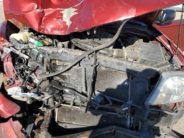 1N6DD0ER3HN706825 - 2017 NISSAN FRONTIER S RED photo 11