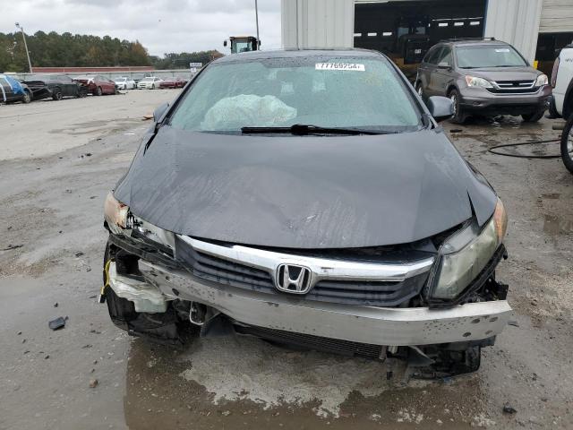 2HGFB2F98CH595395 - 2012 HONDA CIVIC EXL ნაცრისფერი ფოტო 5