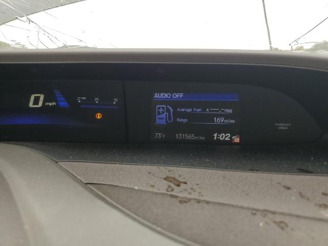 2HGFB2F98CH595395 - 2012 HONDA CIVIC EXL ნაცრისფერი ფოტო 9